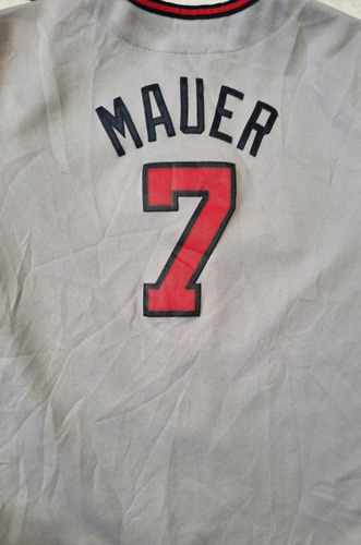 Jersey Minnesota Twins Mlb Majestic Local Joe Mauer S (Usado)