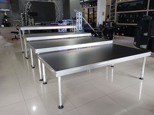 Tarima Para Eventos - 1x2mts Multinivel Min 60cm