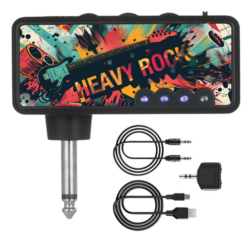 Amplificador De Auriculares Para Guitarra,mini Amplificador