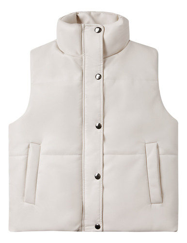 Vest Sleeveless Cotton Jacket Zipper Cotton Clothes When