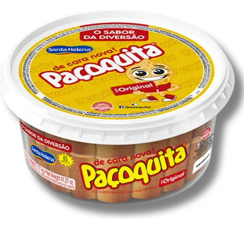 Paçoca Paçoquita Rolha Pote Grande Santa Helena Festa Junina