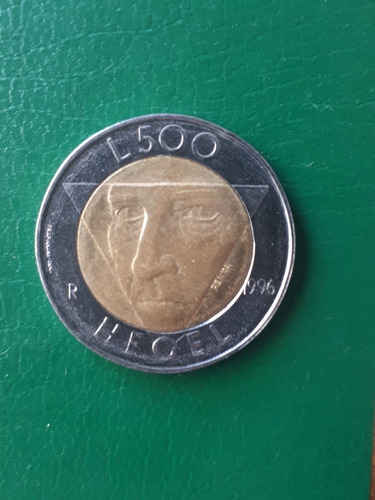 Moneda San Marino 1996 500 Lira Bimetalica 