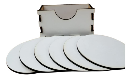 Pack 36 Posa Vasos + 6 Cajas Armables Y Sublimables