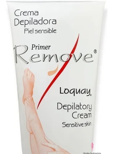 Crema Depiladora Piel Sensible Primer Remove Loquay