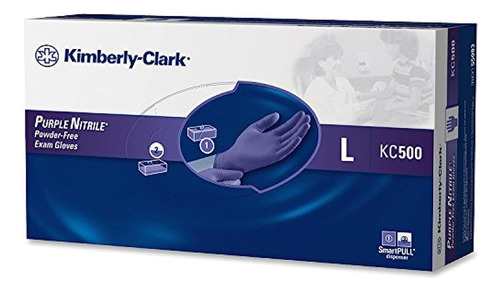 Kimberly Clark Safety 55083 Guantes De Nitrilo, Sin Polvo, G