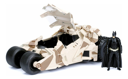 Jada Toys 1: 24 Escala The Dark Knight Batmobile Vehículo .