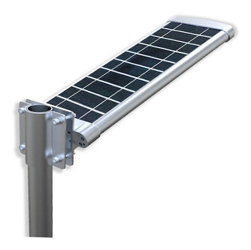 Imagen 3 de 4 de Lampara Reflector Led Solar 400w Alumbrado Publico Poste