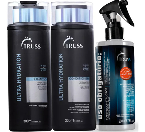 Truss Ultra Hydration Shampoo E Cond+uso Obrigatório+máscara
