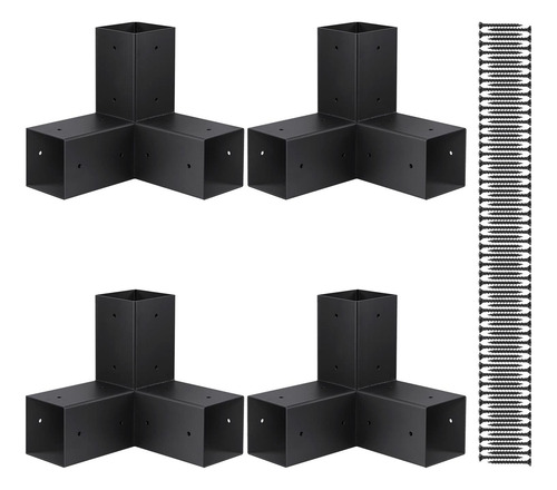 4 Soportes Para Pérgola, Soporte De Madera Para Bricolaje