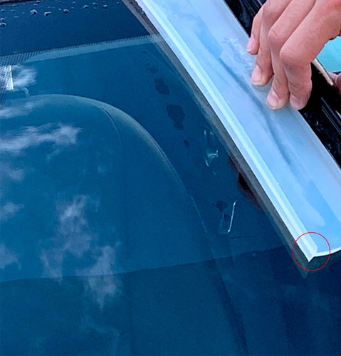 Espatula Flexible Silicona P/ Secado Automovil Vidrios H28