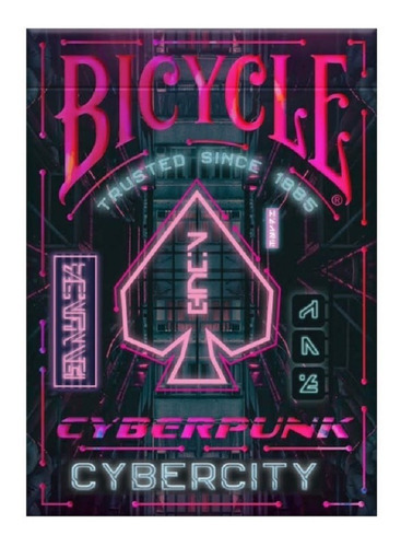 Naipe Cartas Bicycle: Cyberpunk