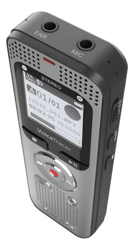 Grabador De Audio Philips Voicetracer Con Almacenamiento De