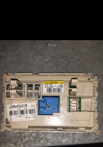 Placa De Lavarropas Eslabon De Lujo Awh735 (Usado)
