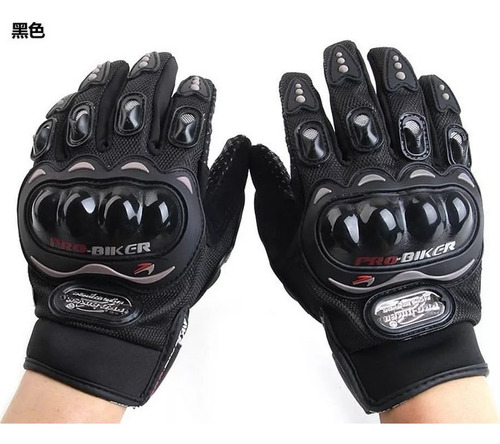 Imagen 2 de 4 de Guantes Completos Talla Protectores Moto Bicicleta Mod 2020