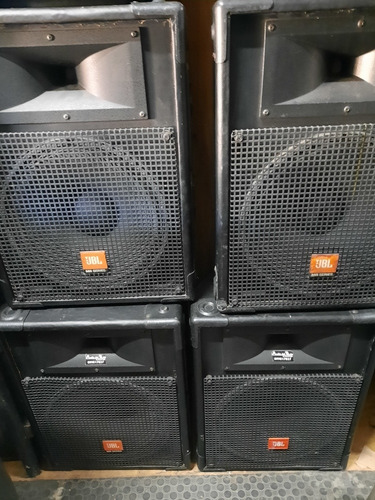 Cajas Jbl Mr 1 X Monitores Componentes Originales Americanos