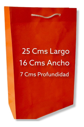 Imagen 3 de 10 de Bolsa Papel Regalo Cotillón Cordon Asa Ajustable Kraft Unico