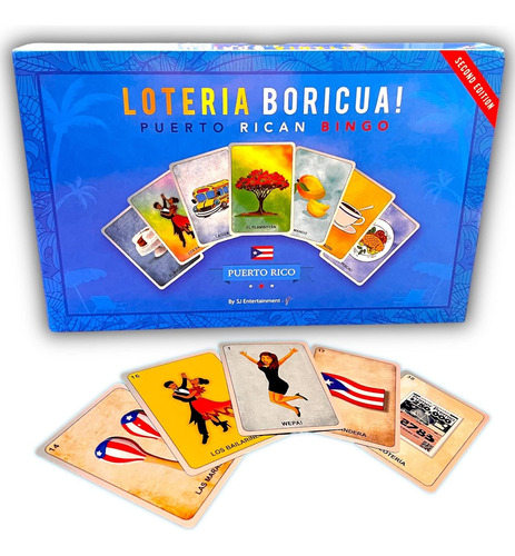 Sj Entertainment Puerto Rico Bingo Loteria Boricua - Juego P