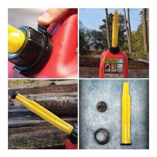 Bidón Plástico Combustible 25 Lts Con Pico - Scepter Canada