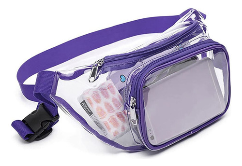 Bolsa Deportiva Transparente Riñonera Transparente, Mochila
