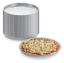 Comprar Paquete De 12 Bolsas De Pizza Redondas Desechables Bandeja