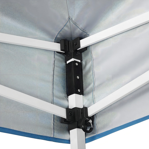 Toldo Desplegable De 10 Ft X 10 Ft Color Azul Acero