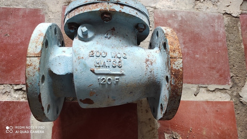 Imagen 6 de 6 de Llave Tipo Compuerta Y Tee 4 Pulgadas