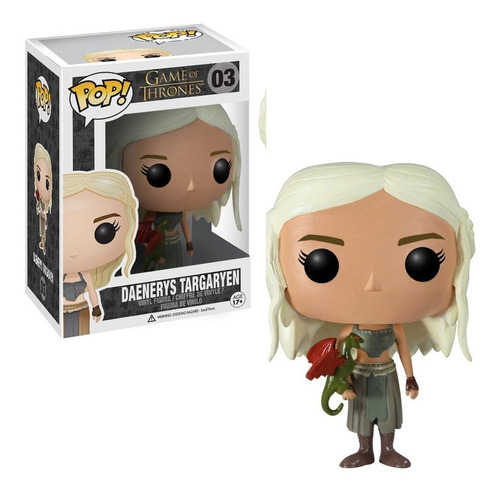 Figura Funko Pop Games Of Thrones - Daenerys Con Dragon 03