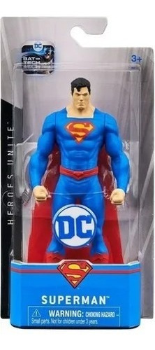 Muñeco Superman Figura De Acción 15 Cm Original