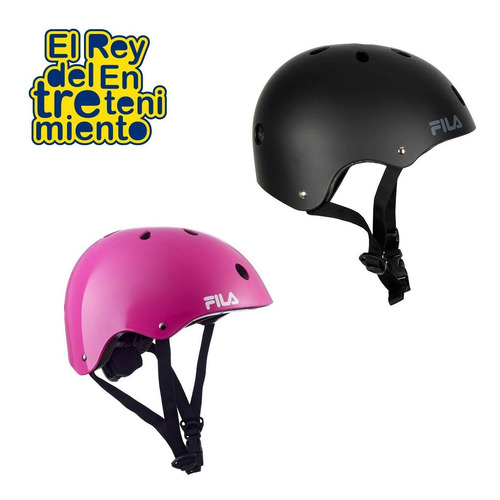 Imagen 2 de 7 de Casco Fila Profesional P/ Skate Rollers Bicicleta Bmx El Rey