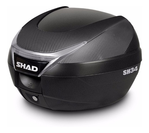 Baul Shad Sh34 34 Litros Para 1 Cascos Carbono Motodelta