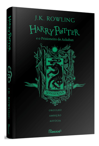 Harry Potter E O Prisioneiro De Azkaban- Sonserina - J.k.rowling - Editora Rocco