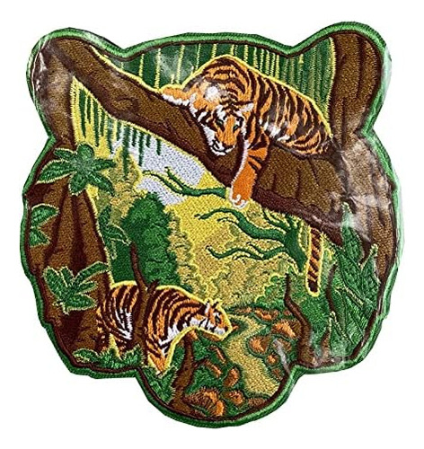 Wildlife Series Tiger Embroidery Morale Patch