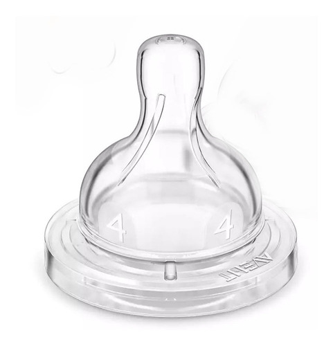 Imagen 3 de 5 de Tetina Anticòlicos Philips Avent Flujo Rapido Scf634/17 6m+