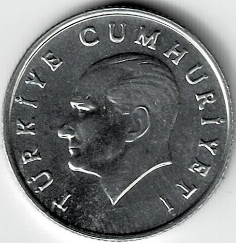 Moneda  De  Turquía  5  Liras  1987  Muy  Buena  +++++