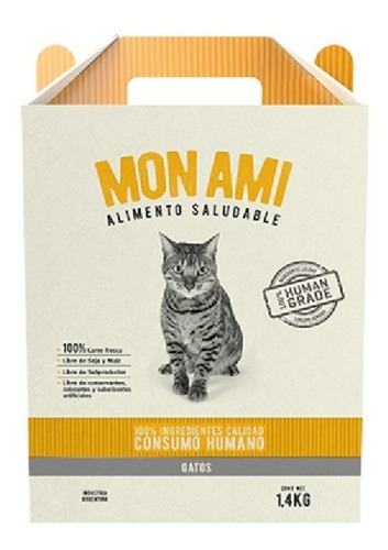 Mon Ami Alimento Saludable Gato 1,4 Kg Envio Caba