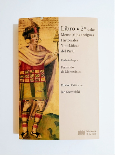  Libro 2 Memorias Antiguas Historiales Y Políticas Del Perú