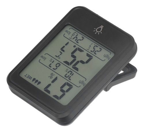 H Mini Termómetro Higrómetro Con Pantalla Lcd