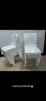 Comprar Sillas Plásticas Tipo Malla Sin Posa Brazos Blancas 