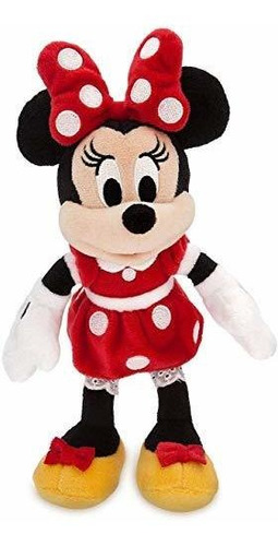 Minnie Mouse Plush De Disney Mini Bolsa De Frijoles Roja 9 1