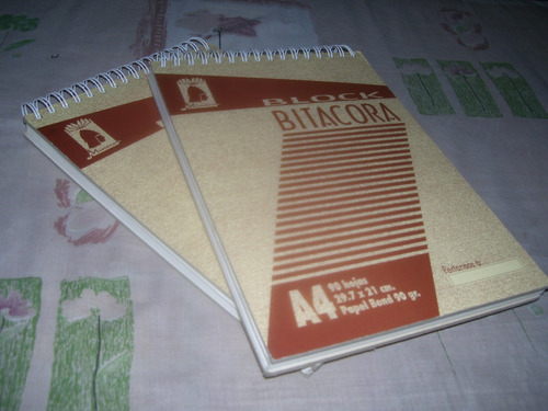 Block Bitacora A4