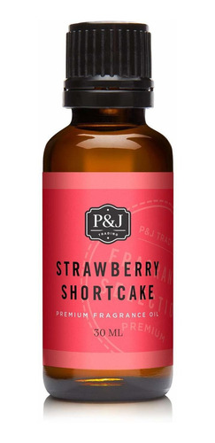 P & J Trading - Aceite Aromtico Para Tarta De Fresa, 1.0fl O