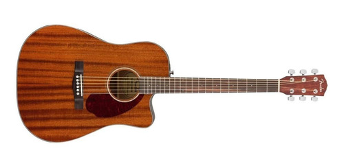 Guitarra electroacústica Fender Classic Design CD-140SCE All-Mahogany caoba natural derecha