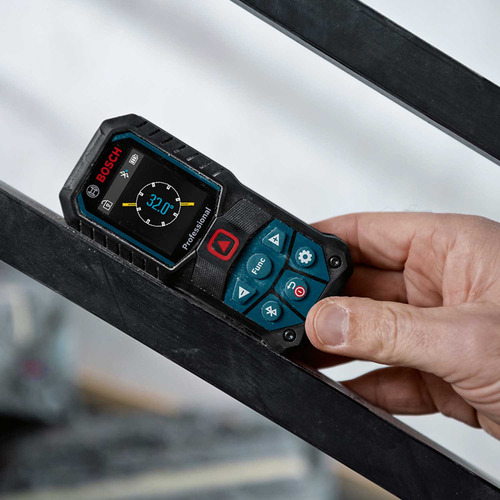 Telémetro Láser Rojo Bosch Glm 50-27 C Bluetooth 0.05-50m