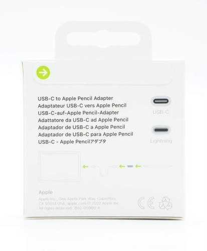 Adaptador Apple Usb-c A Lightning Para Apple Pencil Original