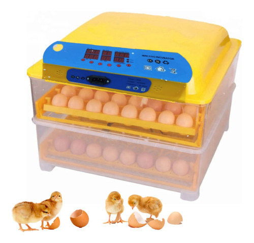 Incubadora Huevos Automatica Aves Encubadora 56 A 112 Huevos