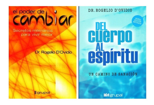 Poder De Cambiar + Cuerpo Al Espiritu - D Ovidio - 2 Libros