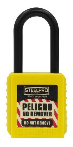 Candado Dielectrico Steelpro Color Amarillo