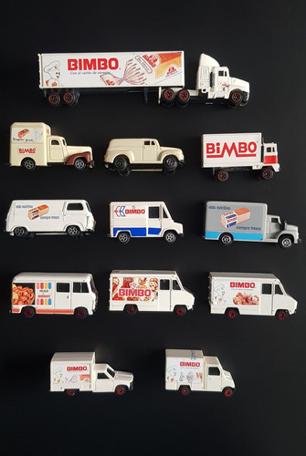 Camioncitos Bimbo 90's Colección Completa Originales 1996