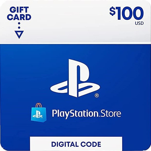 Tarjeta Playstation Network 100 Psn Usa Ps4 Ps3 | Mvd Store 