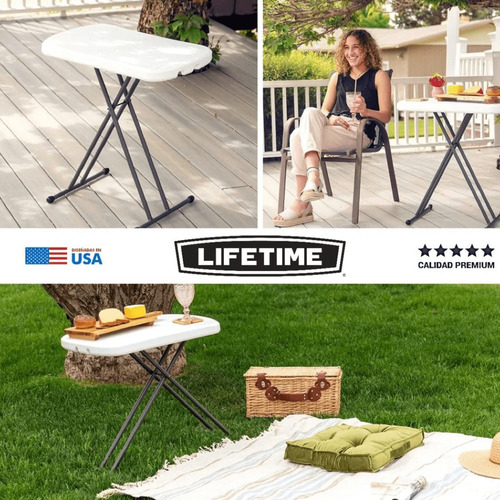 Imagen 10 de 10 de Mesa Camping Plegable Premium 65x45 Cm